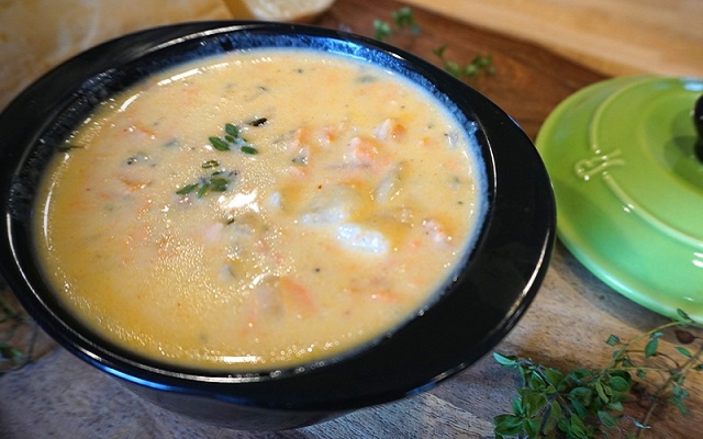 Award Winning Salmon Chowder